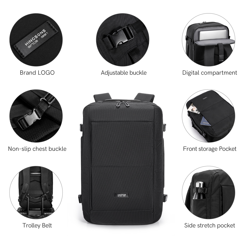 Travel Laptop BackPack K10134W / K10134W-A((Vacuum bag included)