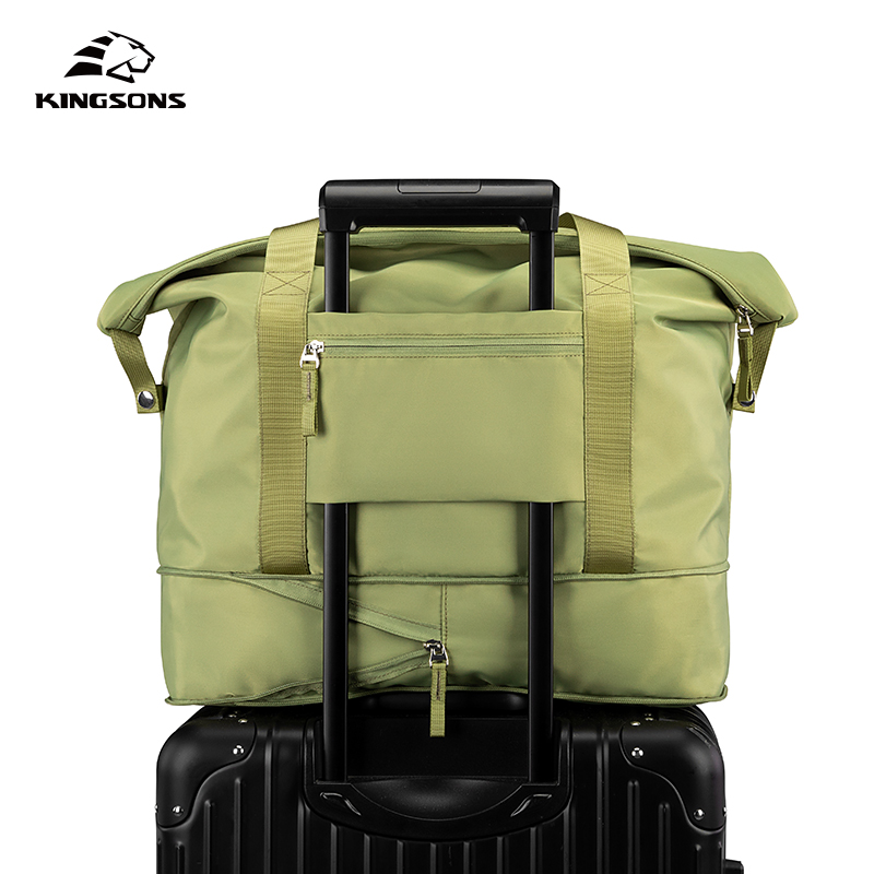 Large Capacity Foldable Weekender Travel Bag – Kingsons K9968W