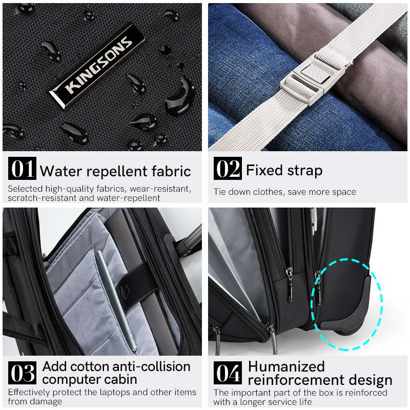 Travel suitcase KS3118W