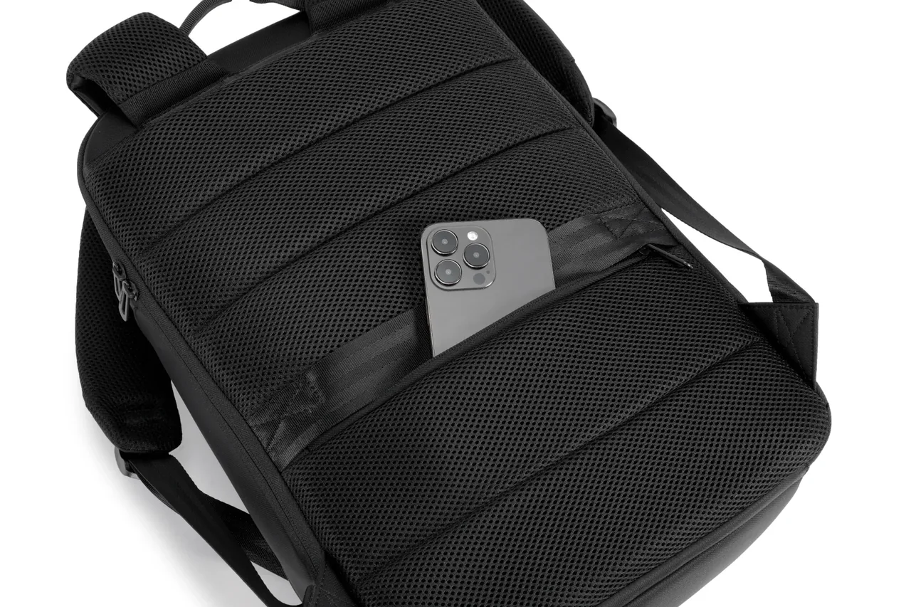 Hidden Back-Panel Entry Compartment