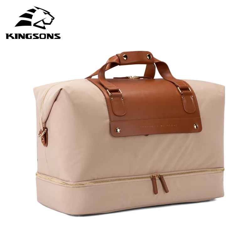Leather-Effect Weekender Bag