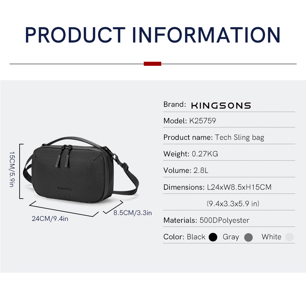 Tech Sling bag K25759