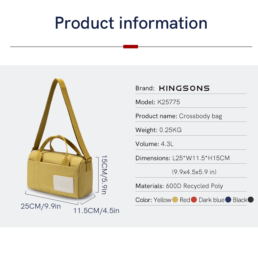 Crossbody bag K25775