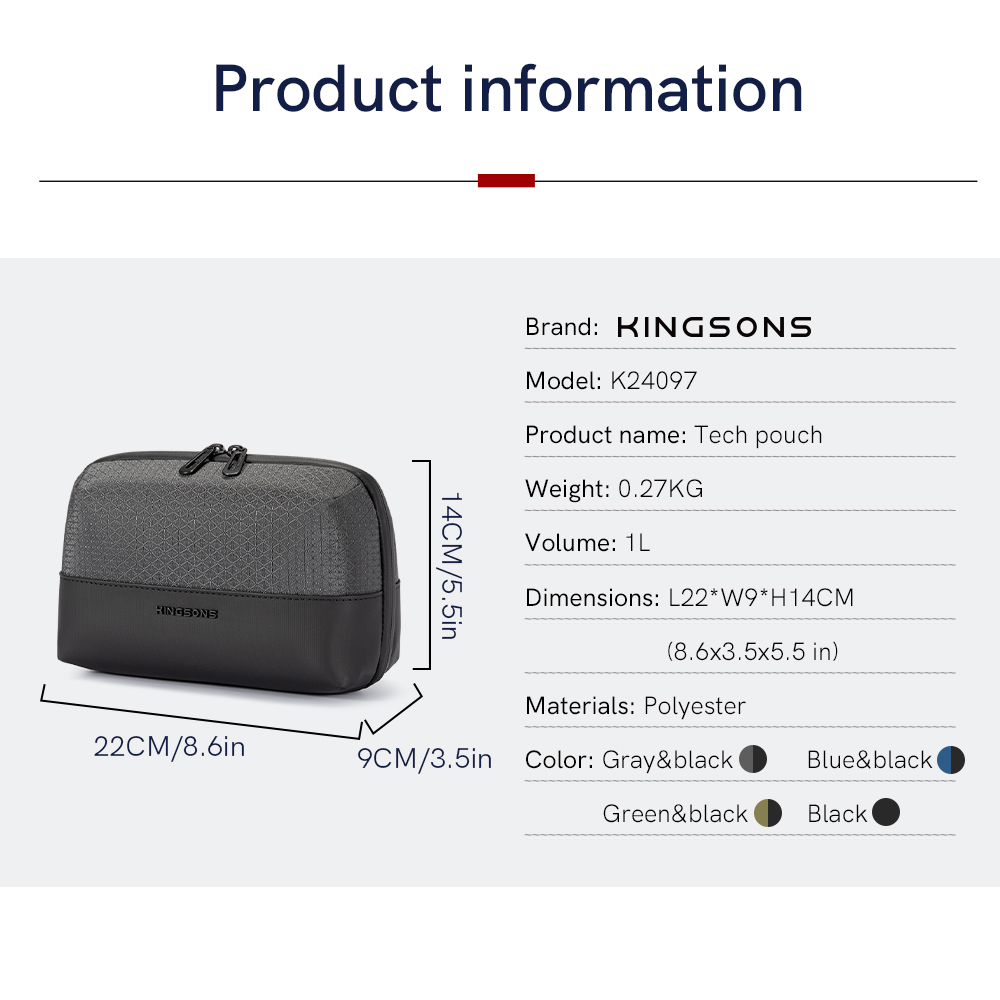 Tech pouch K24097