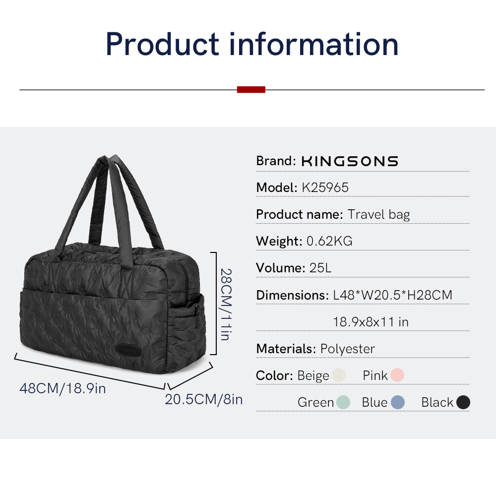 Travel bag K25965