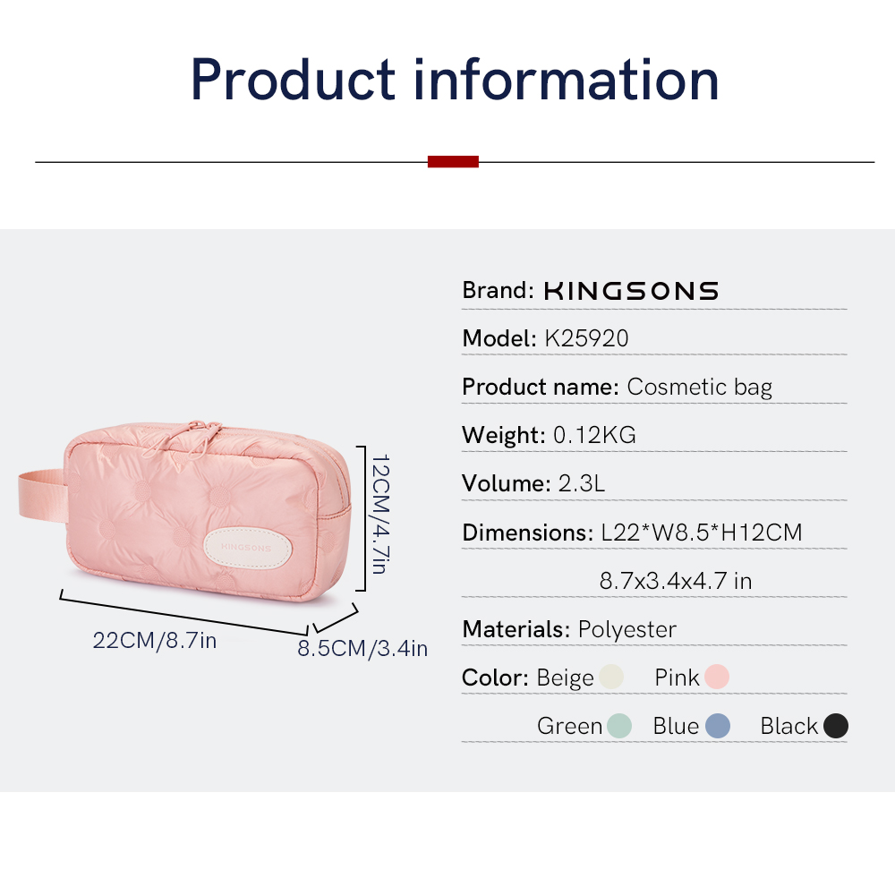 Cosmetic bag K25920