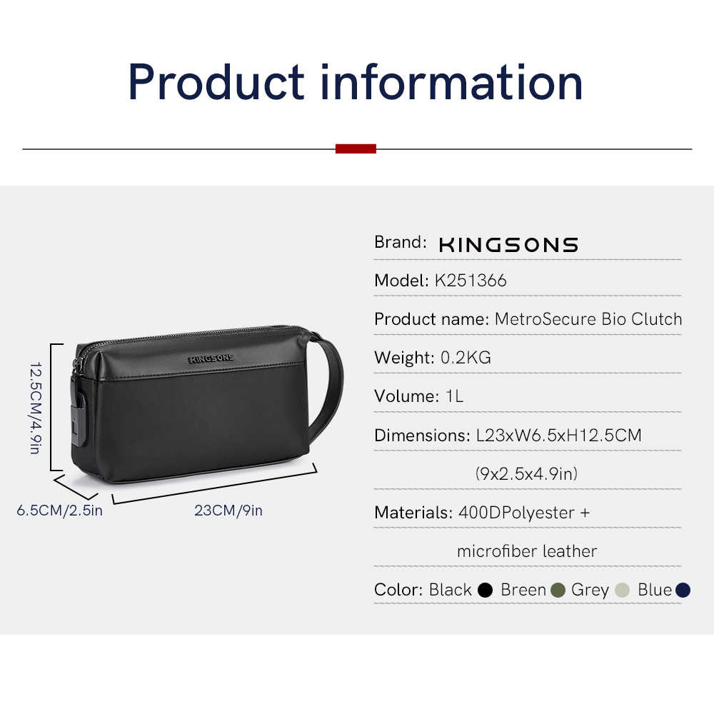 MetroSecure Bio Clutch K251366