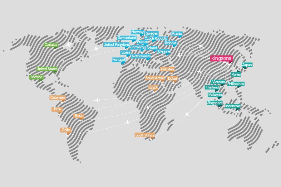 Kingsons backpack distributor service